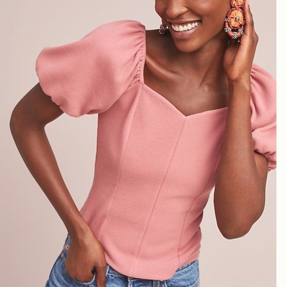 Anthropologie Tops - Anthropologie Pop Sleeves Top